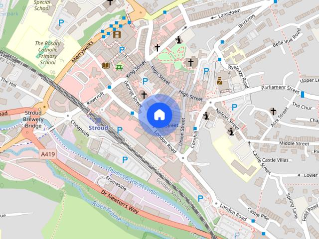 Apartment for rent in Stroud, School House