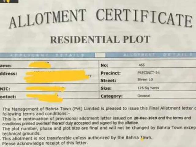 Land for sale in Islamabad