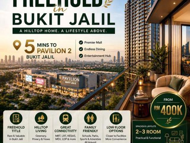 Condominium for sale in Bukit Jalil, Kuala Lumpur