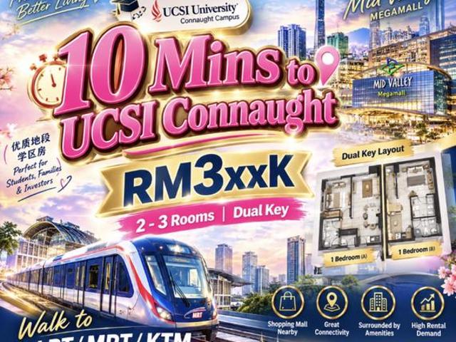 Apartment for sale in Cheras, Kuala Lumpur