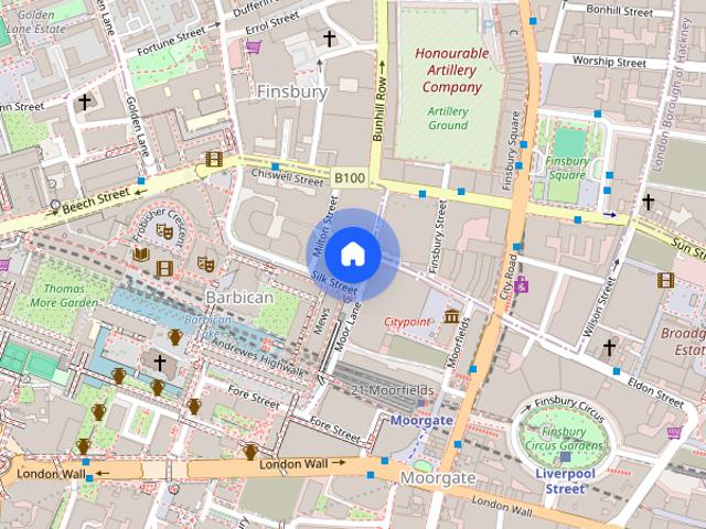 Apartment for rent in Barbican, Greater London