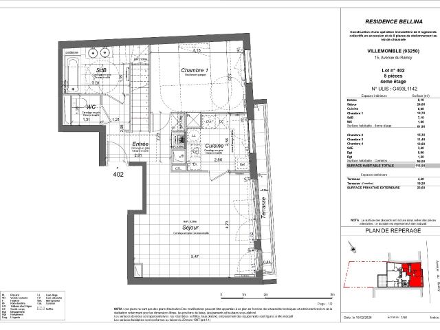 Appartement location à Le Raincy, Villemomble