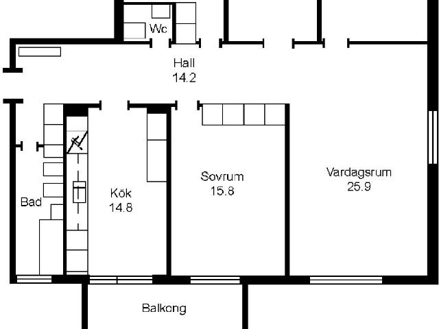 Lägenhet hyra i Eksjö, Jönköping