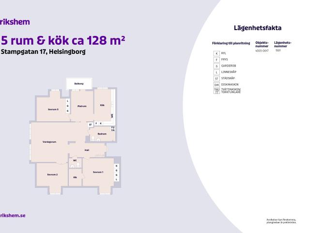 Lägenhet hyra i Helsingborg, Skåne