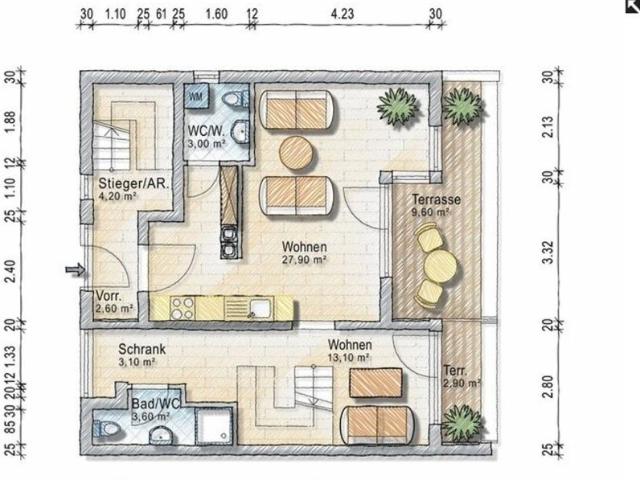 Wohnung mieten in Holzöster, Franking