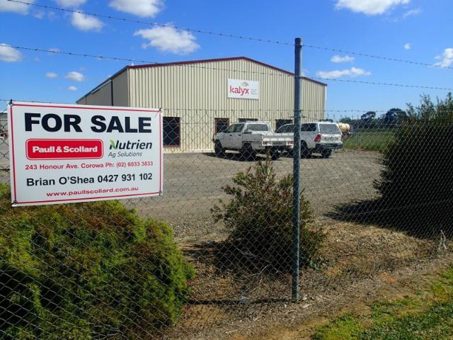 Warehouse for sale in Corowa, New South Wales