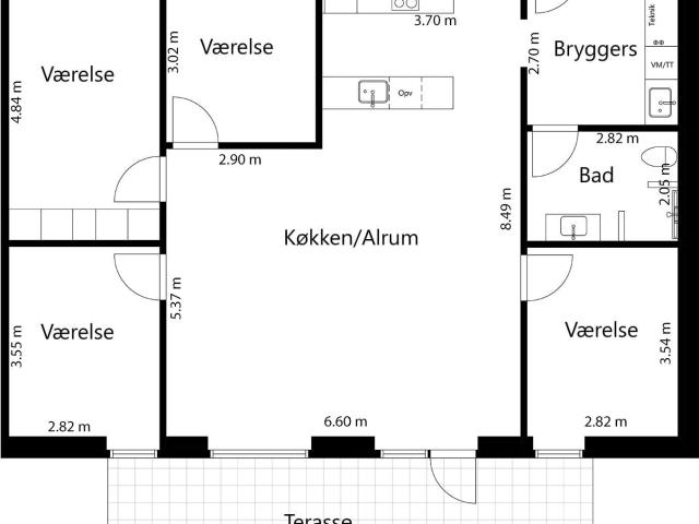 Villa til leje i Vejle