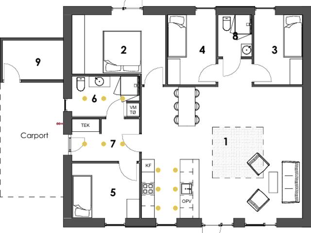 Hus til leje i Århus