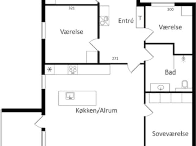 Lejlighed til leje i Sæby, Brønderslev-Dronninglund
