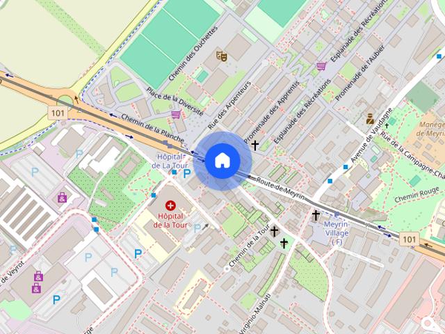 Apartment mieten in Meyrin