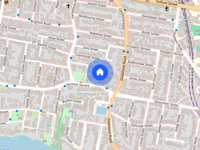 Apartment for rent in Highgate Hill, Greater Brisbane