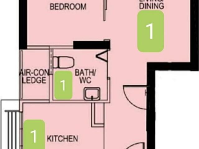 Condominium for rent in 23 North West