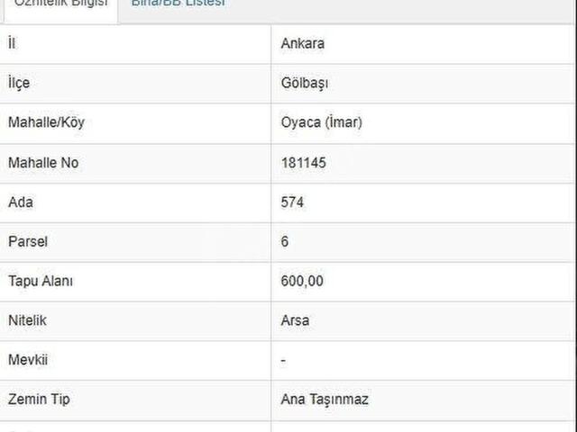 Gölbaşi, Ankara içerisinde satılık Arsa