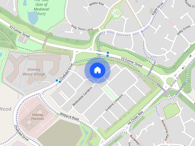 House for rent in Shenley Wood, Milton Keynes