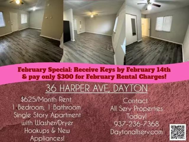 Condo for rent in Dayton