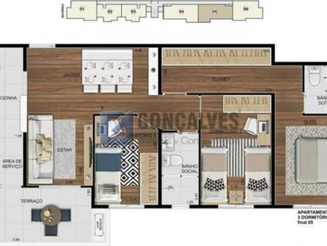Apartamento venda em Região Imediata de São Paulo, Região Metropolitana de São Paulo