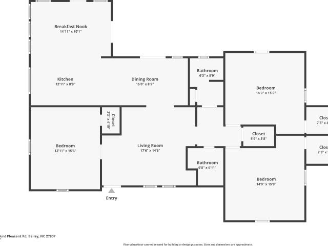 House for sale in Bailey, North Carolina