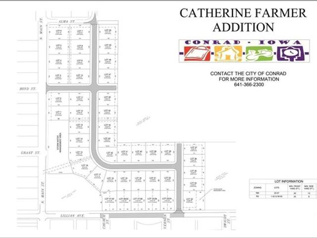 Land for sale in Conrad, Iowa