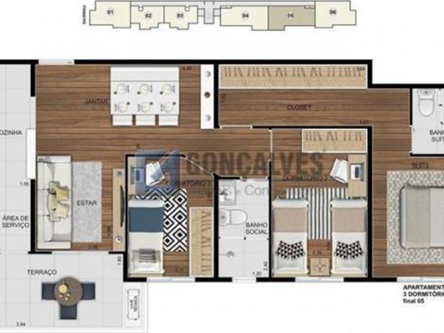 Apartamento venda em Região Imediata de São Paulo, Região Metropolitana de São Paulo