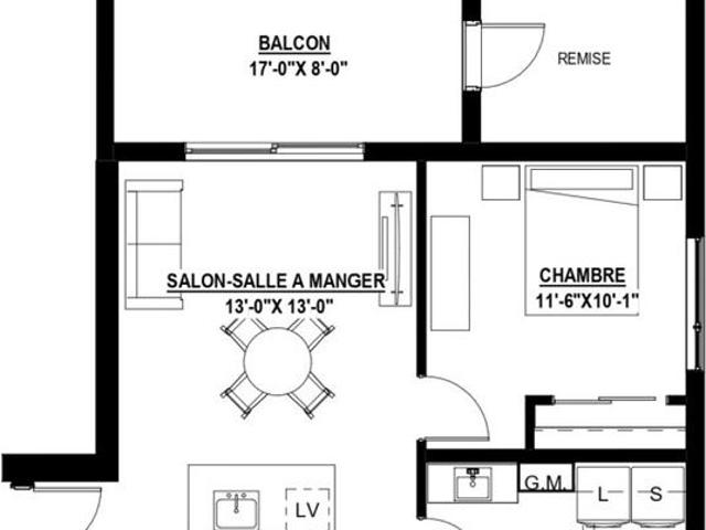 Apartment for rent in L'île-d'orléans, Quebec