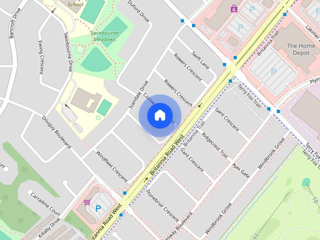 Townhouse for rent in Meadowvale South, Mississauga