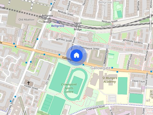 Apartment for rent in Gallowgate, Scotland