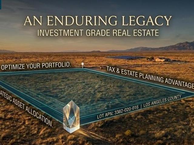 Land for sale in Lancaster, Los Angeles County
