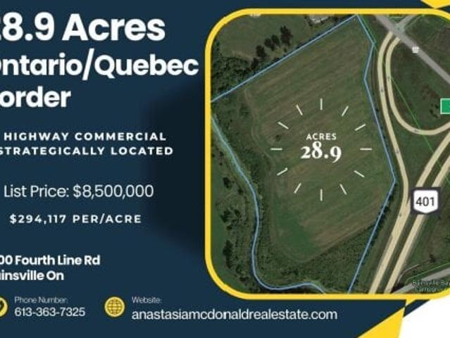 Land for sale in South Glengarry, Ontario