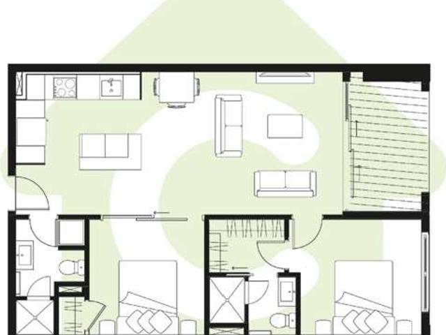 Apartment for rent in Auckland, Oroua County