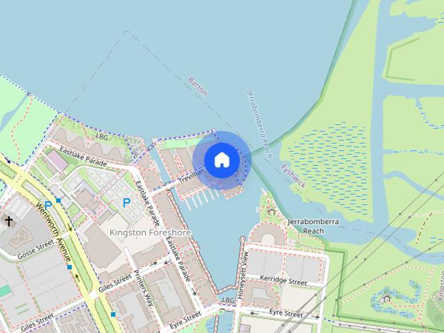 Apartment for rent in Kingston Foreshore, South Canberra