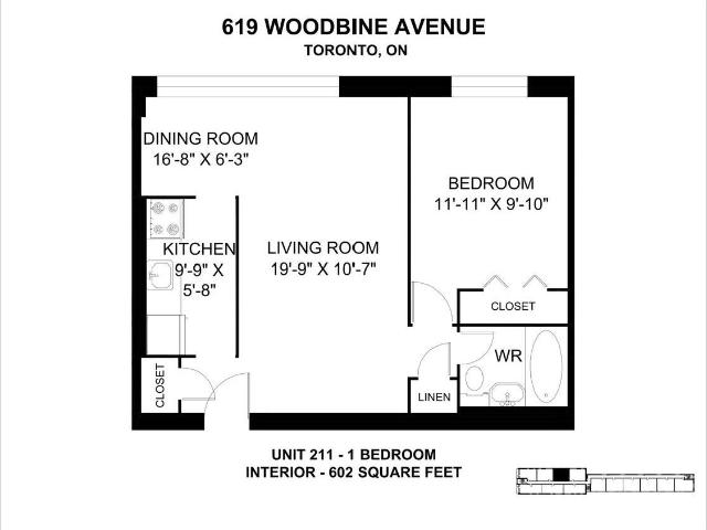 Apartment for rent in Woburn, Ontario