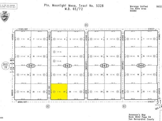 Land for sale in Joshua Tree, California