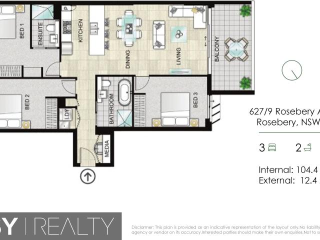 Apartment for rent in Sydney, New South Wales