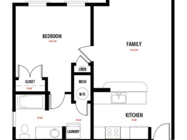 Apartment for rent in Clayton