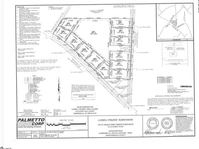 Land for sale in Campobello, South Carolina