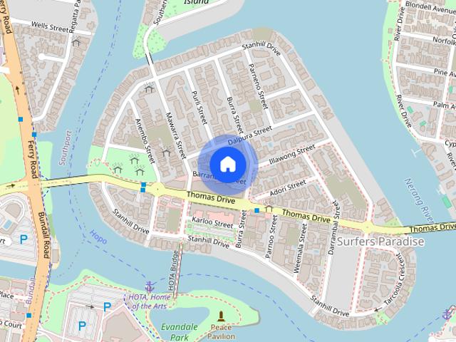 Apartment for rent in Surfers Paradise, Gold Coast City