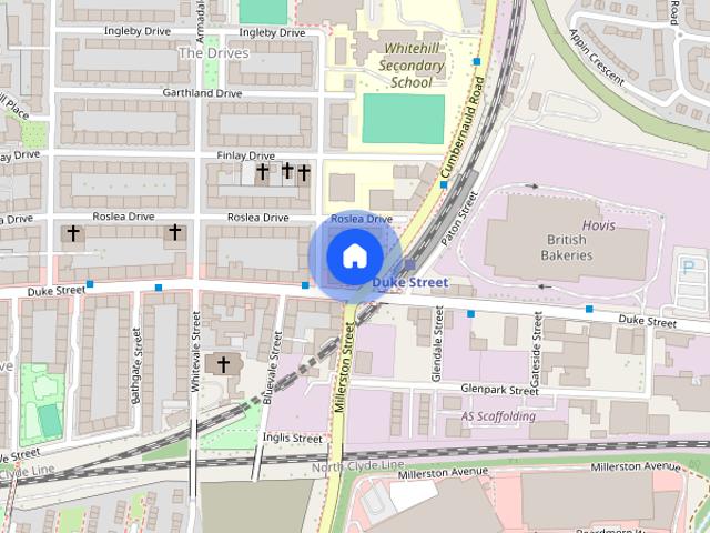 Apartment for rent in Dennistoun, Scotland