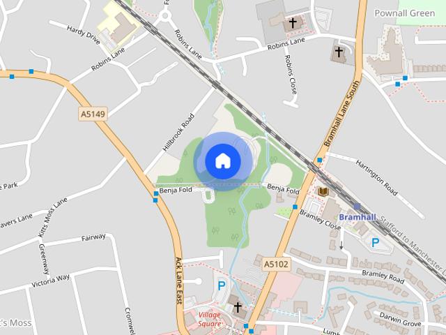 House for rent in Kitt's Moss, Stockport