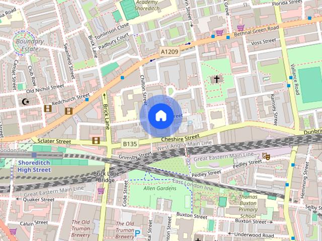 Apartment for rent in Spitalfields, Whitechapel
