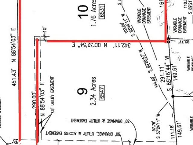 Land for sale in Camby, Indiana