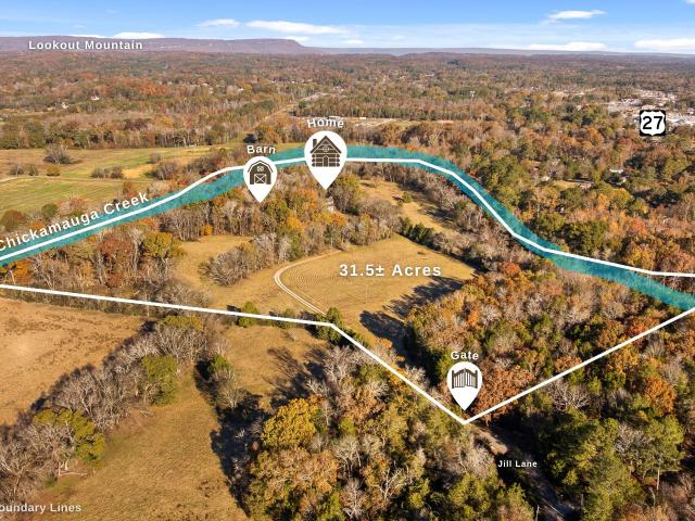 House for sale in Chickamauga, Georgia
