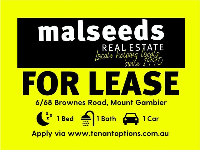 Apartment for rent in Mount Gambier, South Australia