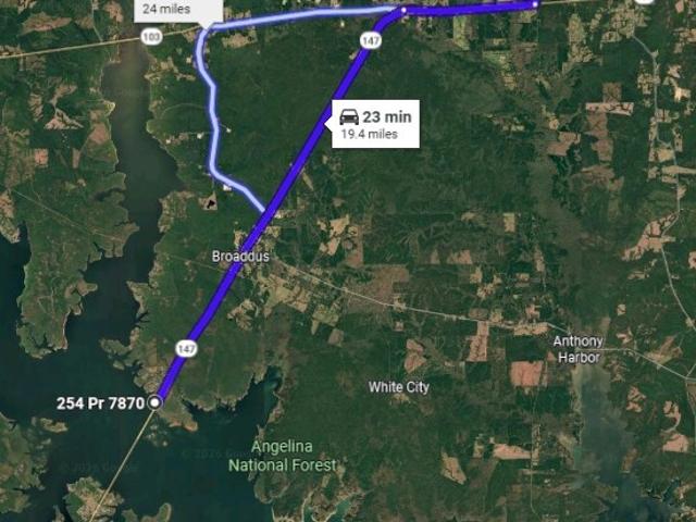 Land for sale in San Augustine, Texas
