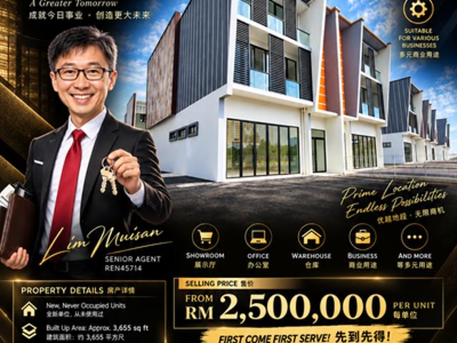 Warehouse for sale in Kuching, Sarawak