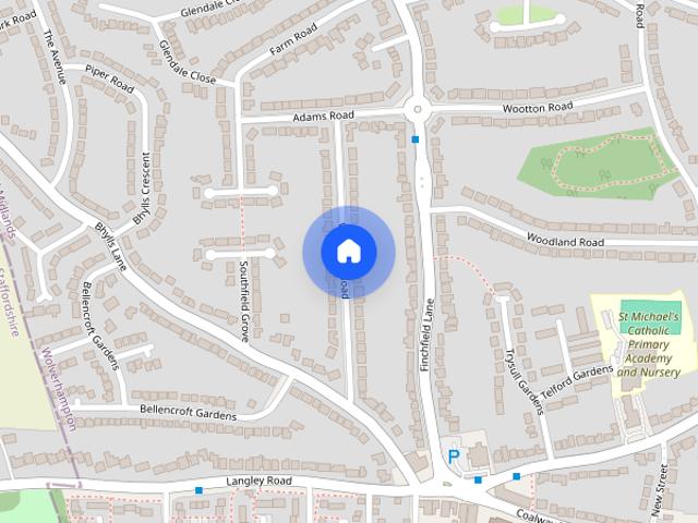 House for rent in Merryhill, Wolverhampton