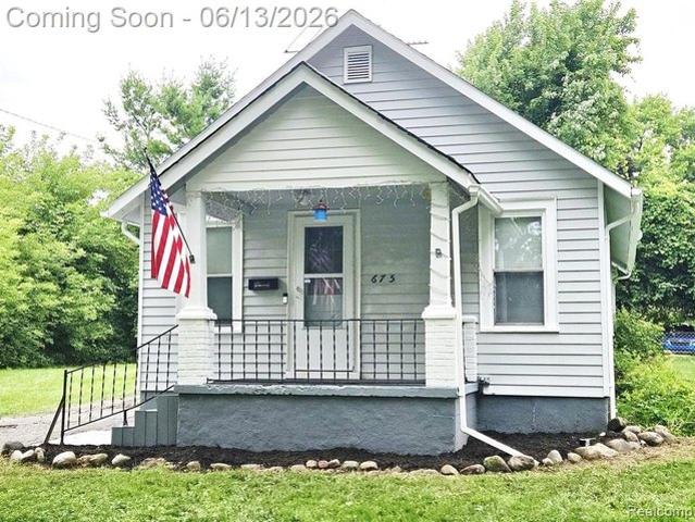 House for sale in Pontiac, Michigan