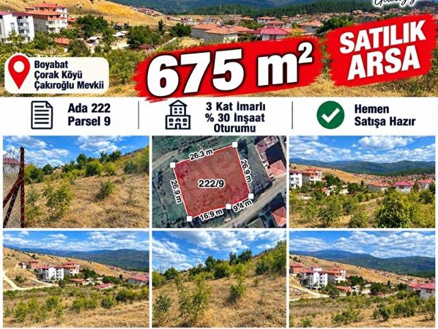 Boyabat, Sinop içerisinde satılık Arsa
