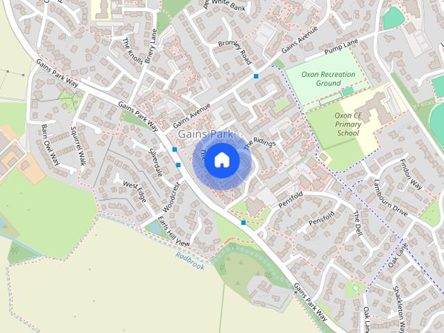 House for rent in Gains Park, Shrewsbury
