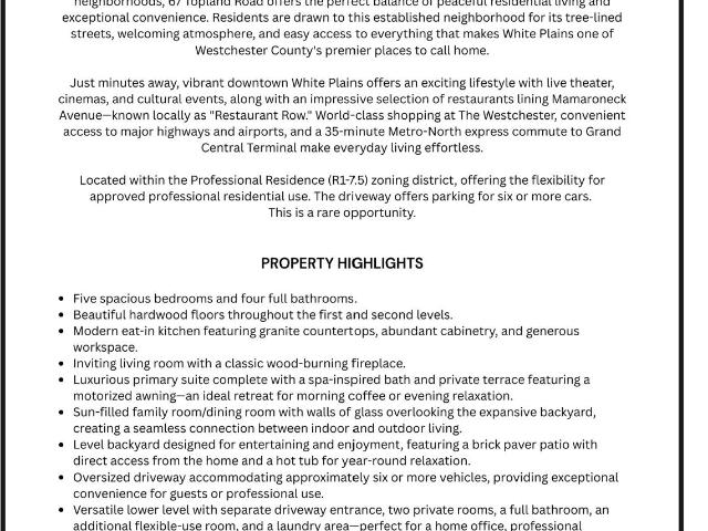 House for sale in White Plains, New York