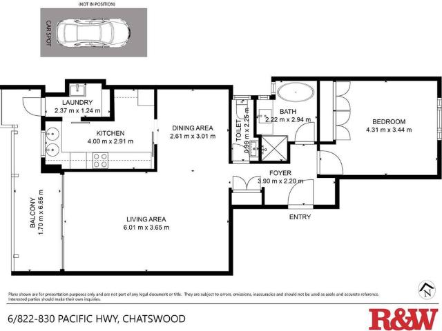 Apartment for rent in Willoughby, New South Wales